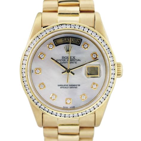 rolex 18038 factory diamond bezel|rolex 18038 price.